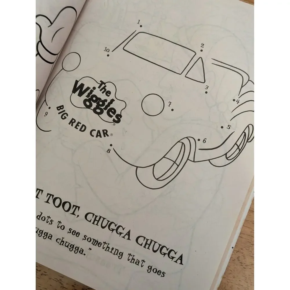 2004 The Wiggles Coloring Book